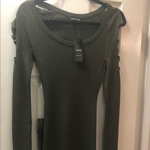bebe Dresses - Robbed bodycon dress bebe Dresses - Robbed bodycon dress